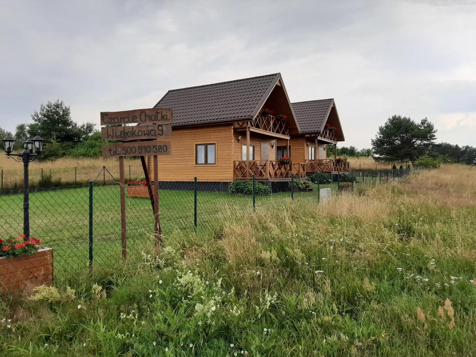 Czarcie Chatki Gardna Wielka Экстерьер фото